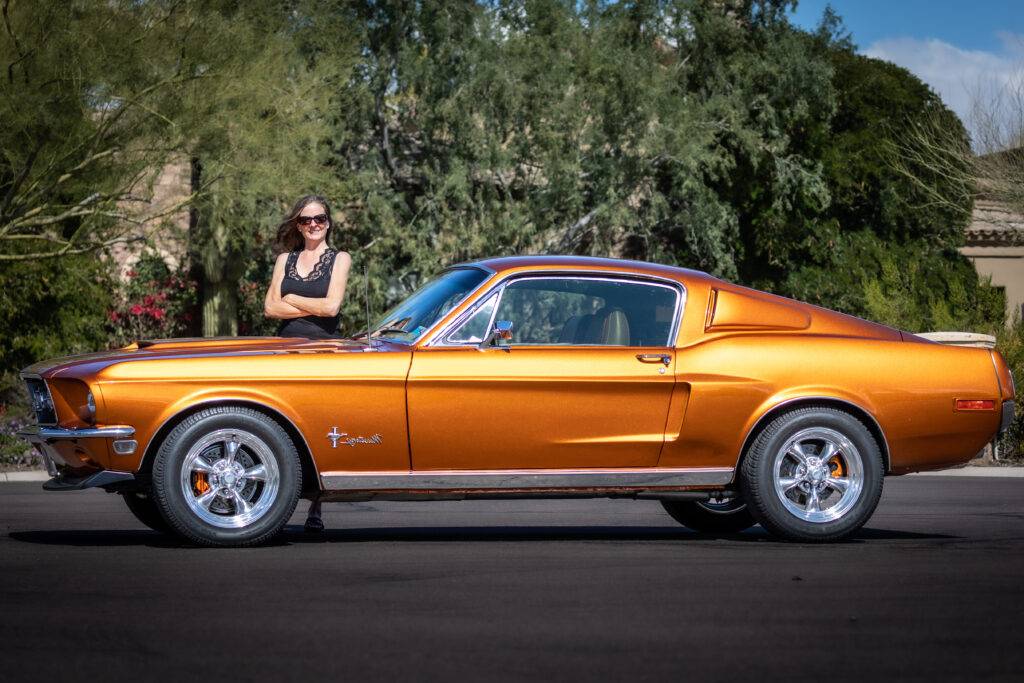 1968 Mustang Fastback. Laurie Downs. Photographed by Ludeman Photographic (http://ludemanphotographic.com)